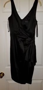 Black Satin Dress
